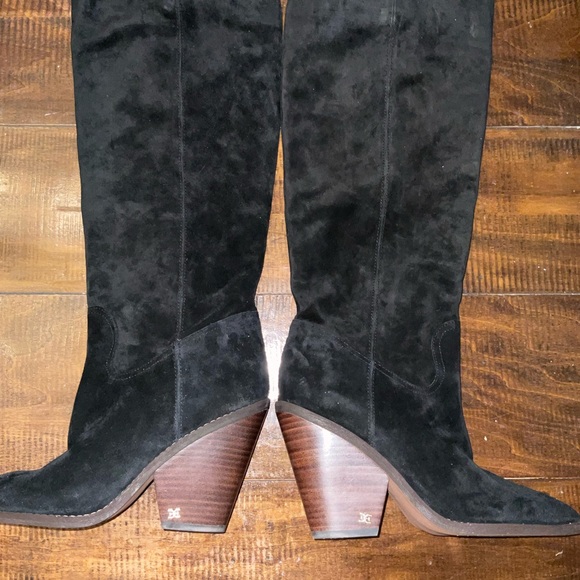 Sam Edelman Shoes - Sam Edelman Suede Wedge Knee High Boots
